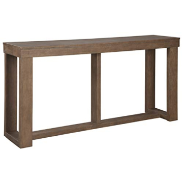 Signature Design by Ashley Cariton Contemporary Sofa Console Table, Grayish Brown