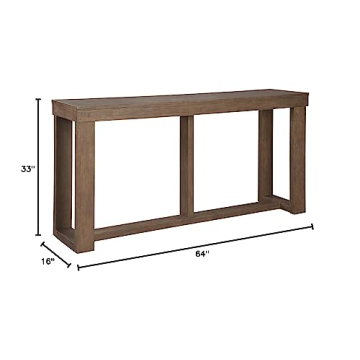 Stylish Ashley Console Table in Grayish Brown for Modern Homes