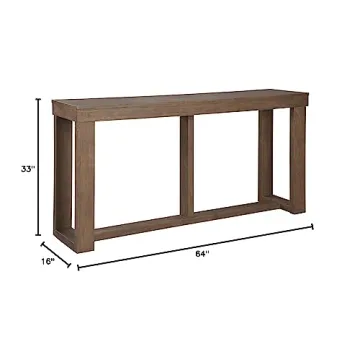 Stylish Ashley Console Table in Grayish Brown for Modern Homes