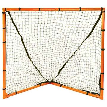 Champion Sports Backyard Lacrosse Goal Official Size Goal with Net - 4' x 4'