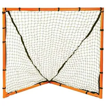 Champion Sports Backyard Lacrosse Goal Official Size Goal with Net - 4' x 4'