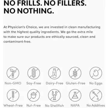 Physician's CHOICE Collagen Peptides for Hair Skin Joints