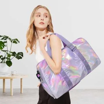 Yaopeing Waterproof Gym Bag with Shoes Compartment