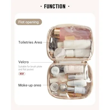 EACHY Travel Makeup Bag for Women - Stylish Storage Solution