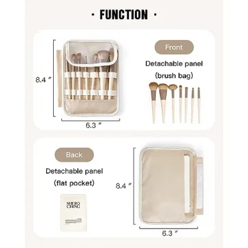 EACHY Travel Makeup Bag for Women - Stylish Storage Solution