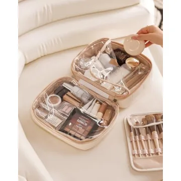 EACHY Travel Makeup Bag for Women - Stylish Storage Solution