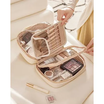 EACHY Travel Makeup Bag for Women - Stylish Storage Solution