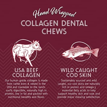 Icelandic+ Beef Collagen Dental Chew Stick Wrapped with Fish