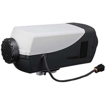 Diesel Heater 12V 5KW Diesel Air Heater with LCD Monitor,Remote Control,10L Tank Parking Heaters for Trucks,Boat,Touring Car,Bus