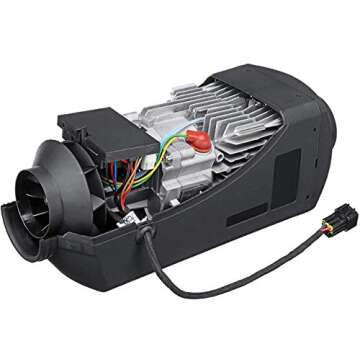 Diesel Heater 12V 5KW Diesel Air Heater with LCD Monitor,Remote Control,10L Tank Parking Heaters for Trucks,Boat,Touring Car,Bus