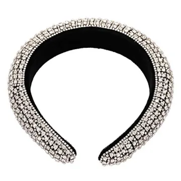 Sparkling HZEYN Rhinestone Headband for Stylish Women