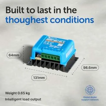 Victron Energy SmartSolar MPPT Solar Charge Controller (Bluetooth) - Charge Controllers for Solar Panels - 100V, 20 amp, 48-Volt