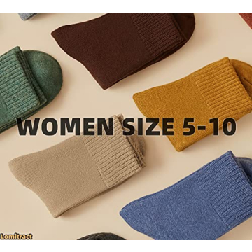 Lomitract Bamboo Mini Crew Socks Women Comfort & Style