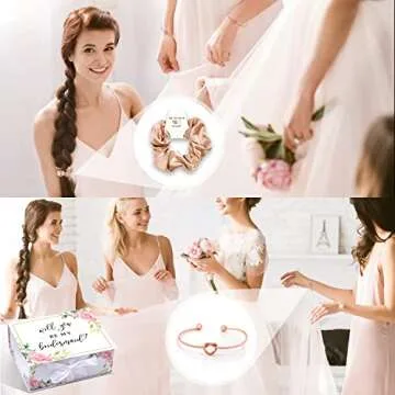 Bridesmaid Proposal Gift Set for Engagements and Showers