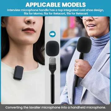 DJI Wireless Mic 2 Handheld Mount Adapter