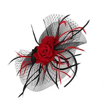 LATIMOON Elegant Derby Fascinator for Women and Girls