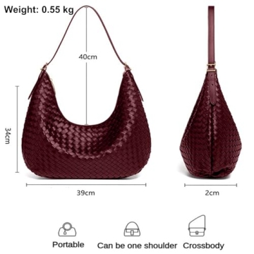 Stylish Vegan Leather Shoulder Handbags for Women