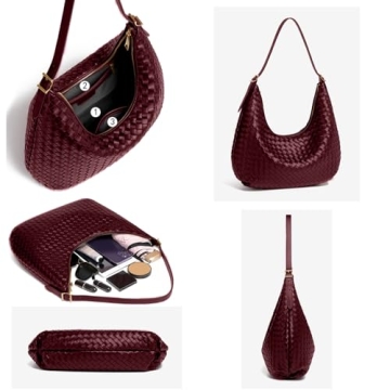 Stylish Vegan Leather Shoulder Handbags for Women