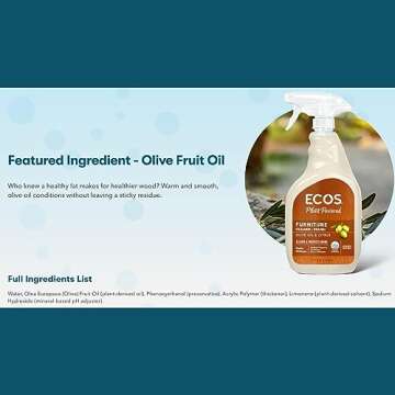 Eco-Friendly Earth Friendly Furniture Polish - 22 Oz