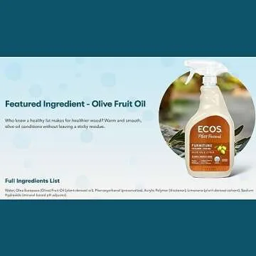 Eco-Friendly Earth Friendly Furniture Polish - 22 Oz