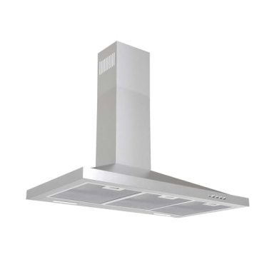 Tieasy 36" Stainless Steel Range Hood with LED
