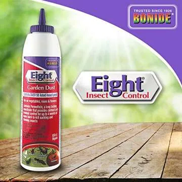 Bonide Eight Insect Control Garden Dust - Effective Outdoor Pest Management Solution