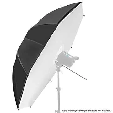 Neewer® 43" Diameter Photography Studio Collapsible Reflective Softbox Umbrella
