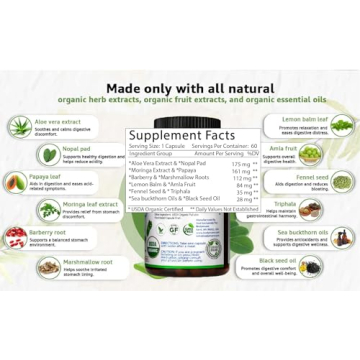 BodyMune Acid Relief Natural Antacid for Occasional Reflux