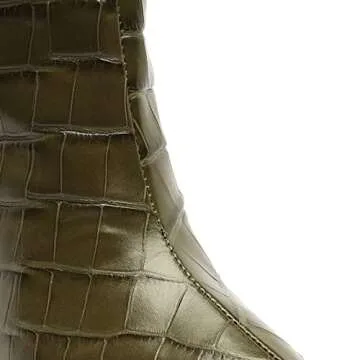 SCHUTZ Women's Maryana Knee High Boots, Military Green, Size 6