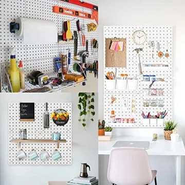 Functional Pegboard Wall Organizer Set for All Spaces