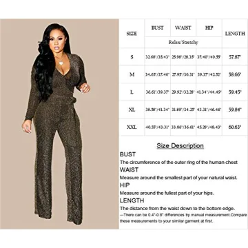 LightlyKiss Stylish Women's Sexy V Neck Jumpsuit for Parties