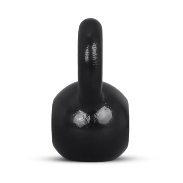 Amazon Basics 20 Pound Cast Iron Kettlebell for Workouts