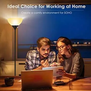 BoostArea 9W LED Floor Lamp - Energy-Saving and Stylish