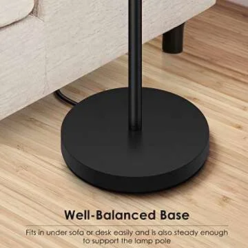BoostArea 9W LED Floor Lamp - Energy-Saving and Stylish