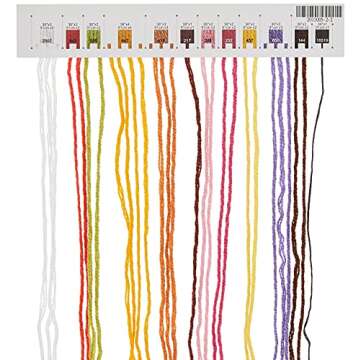 Dimensions Bucket of Flowers Crewel Embroidery Kit, 11'' W x 14'' H