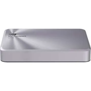 WD 1TB Silver My Passport Ultra External Hard Drive - USB 3.0