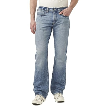 Buffalo David Bitton Men's Indigo Relaxed Boot Game Jeans for Stylish Comfort