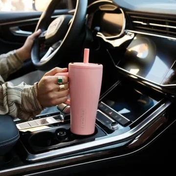 BrüMate Era 20 oz Leakproof Tumbler with Straw - Blue Agave