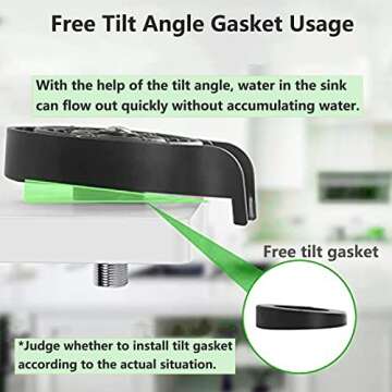 Effortless Kitchen Glass Rinser for Dry Drinkware