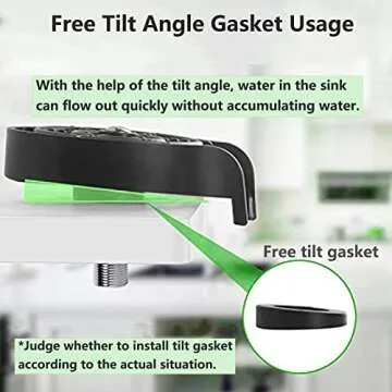 Effortless Kitchen Glass Rinser for Dry Drinkware