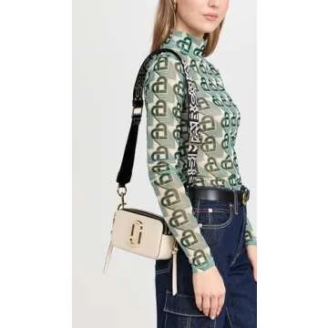 Marc Jacobs Women's The Snapshot Bag - Cloud White/Multi