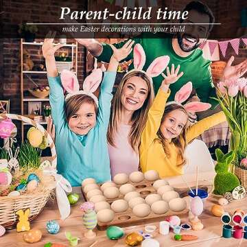 Gerrii Elegant Wooden Deviled Egg Platter for Entertaining