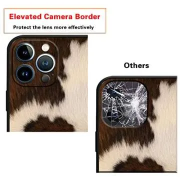 Cute Western Cowhide Print Case for iPhone 12/12 Pro