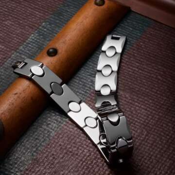 Men's 18K Gold Plated Link Chain Bracelet - Gift Ready!