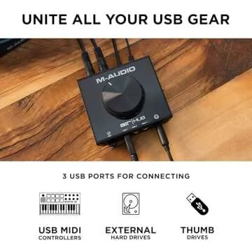 M-Audio AIR|HUB - Professional USB Audio Interface for Creators