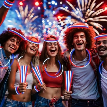 Vibrant 300 Pack Glow Sticks for Every Celebration