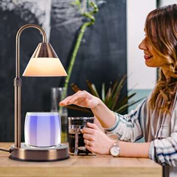 Mocalido Candle Warmer Lamp - Adjustable Dimmable Design