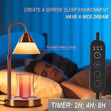 Mocalido Candle Warmer Lamp - Adjustable Dimmable Design