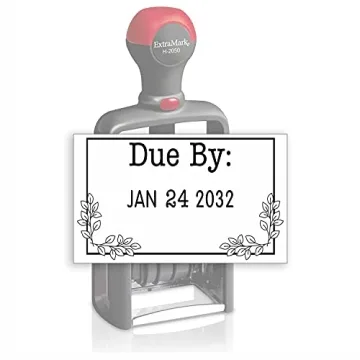 Heavy Duty Style Office Date Stamp - 12 Year Self Inking Dater