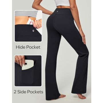 Ewedoos Women’s Yoga Pants with Convenient Pockets